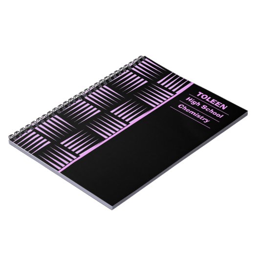 Personalisiertes Farbmuster Notizblock (Linke Seite)