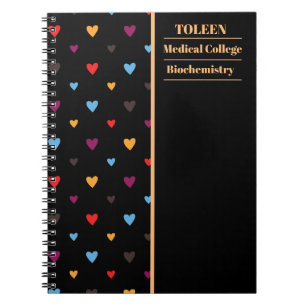 Personalisiertes Farbmuster Notizblock