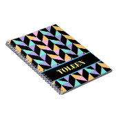 Personalisiertes Farbmuster Notizblock (Rechte Seite)