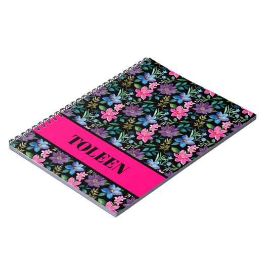 Personalisiertes Farbmuster Notizblock (Linke Seite)