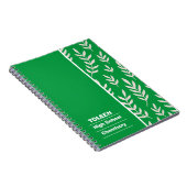 Personalisiertes Farbmuster Notizblock (Rechte Seite)