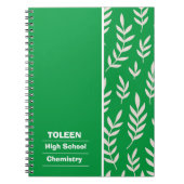 Personalisiertes Farbmuster Notizblock (Vorderseite)