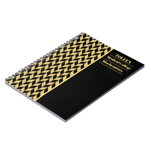 Personalisiertes Farbmuster Notizblock (Linke Seite)