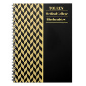 Personalisiertes Farbmuster Notizblock (Vorderseite)