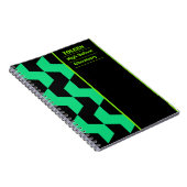 Personalisiertes Farbmuster Notizblock (Rechte Seite)