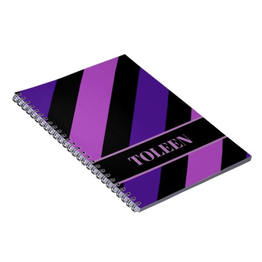 Personalisiertes Farbmuster Notizblock (Rechte Seite)