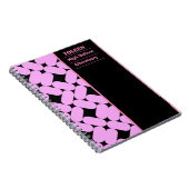 Personalisiertes Farbmuster Notizblock (Rechte Seite)