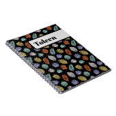 Personalisiertes Farbmuster Notizblock (Rechte Seite)