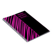 Personalisiertes Farbmuster Notizblock (Rechte Seite)