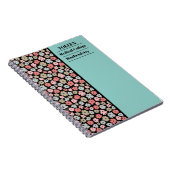 Personalisiertes Farbmuster Notizblock (Rechte Seite)