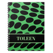 Personalisiertes Farbmuster Notizblock (Vorderseite)