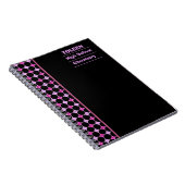 Personalisiertes Farbmuster Notizblock (Rechte Seite)