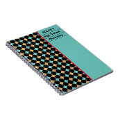 Personalisiertes Farbmuster Notizblock (Rechte Seite)