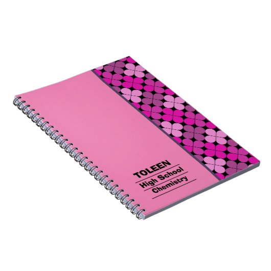 Personalisiertes Farbmuster Notizblock (Rechte Seite)