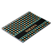 Personalisiertes Farbmuster Notizblock (Linke Seite)