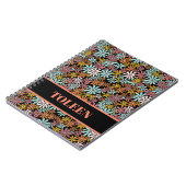 Personalisiertes Farbmuster Notizblock (Linke Seite)