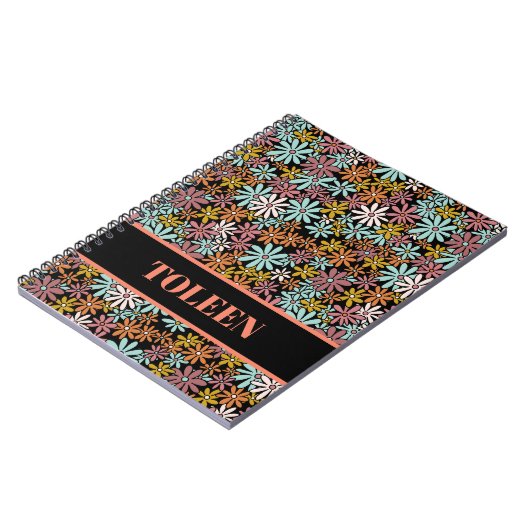 Personalisiertes Farbmuster Notizblock (Linke Seite)