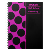 Personalisiertes Farbmuster Notizblock (Vorderseite)