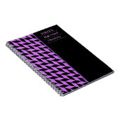 Personalisiertes Farbmuster Notizblock (Rechte Seite)