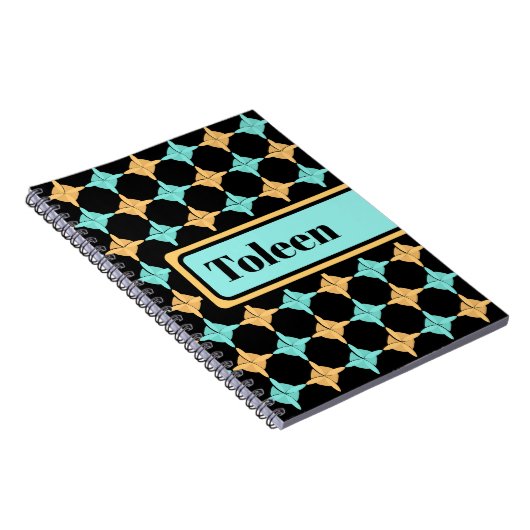 Personalisiertes Farbmuster Notizblock (Rechte Seite)