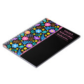 Personalisiertes Farbmuster Notizblock (Linke Seite)