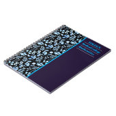 Personalisiertes Farbmuster Notizblock (Linke Seite)