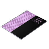 Personalisiertes Farbmuster Notizblock (Linke Seite)