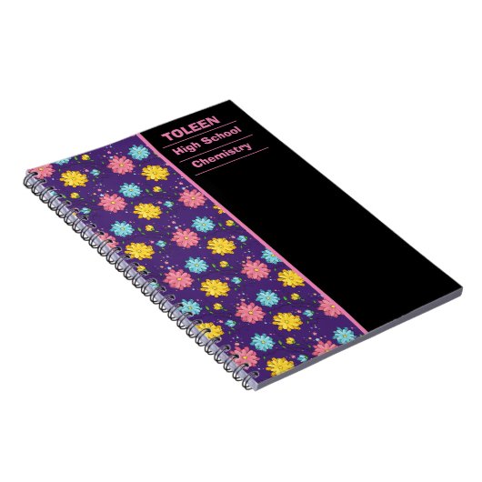 Personalisiertes Farbmuster Notizblock (Rechte Seite)