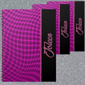 Personalisiertes Farbmuster Notizblock