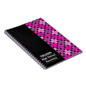 Personalisiertes Farbmuster Notizblock (Rechte Seite)