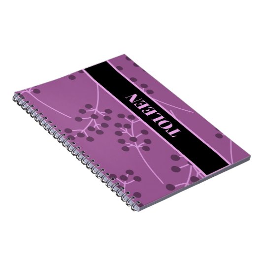 Personalisiertes Farbmuster Notizblock (Rechte Seite)