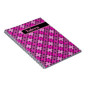 Personalisiertes Farbmuster Notizblock (Rechte Seite)