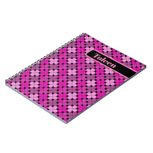 Personalisiertes Farbmuster Notizblock (Linke Seite)