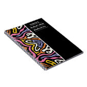 Personalisiertes Farbmuster Notizblock (Rechte Seite)