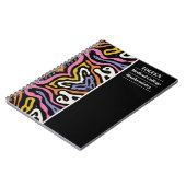 Personalisiertes Farbmuster Notizblock (Linke Seite)