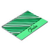 Personalisiertes Farbmuster Notizblock (Linke Seite)