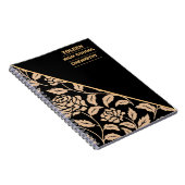 Personalisiertes Farbmuster Notizblock (Rechte Seite)