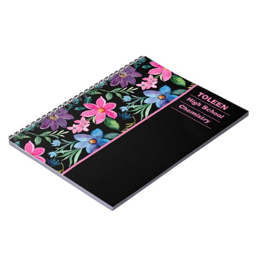 Personalisiertes Farbmuster Notizblock (Linke Seite)