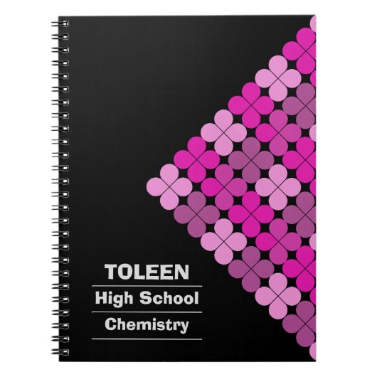 Personalisiertes Farbmuster Notizblock (Vorderseite)