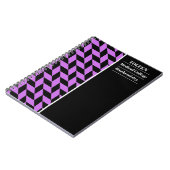 Personalisiertes Farbmuster Notizblock (Linke Seite)