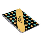 Personalisiertes Farbmuster Notizblock (Rechte Seite)