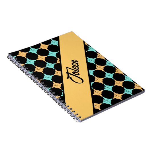 Personalisiertes Farbmuster Notizblock (Rechte Seite)