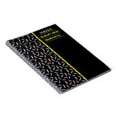 Personalisiertes Farbmuster Notizblock (Rechte Seite)