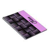 Personalisiertes Farbmuster Notizblock (Rechte Seite)