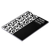 Personalisiertes Farbmuster Notizblock (Linke Seite)