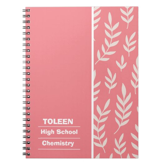 Personalisiertes Farbmuster Notizblock (Vorderseite)