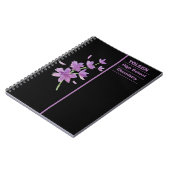 Personalisiertes Farbmuster Notizblock (Linke Seite)