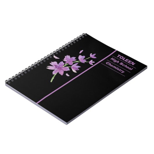 Personalisiertes Farbmuster Notizblock (Linke Seite)