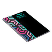 Personalisiertes Farbmuster Notizblock (Rechte Seite)