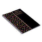Personalisiertes Farbmuster Notizblock (Rechte Seite)